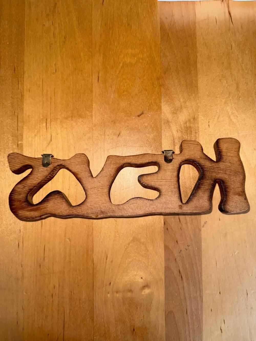 Vintage Keys Sign Hanger Holder